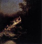 REMBRANDT Harmenszoon van Rijn The abduction of Proserpina. USA oil painting artist